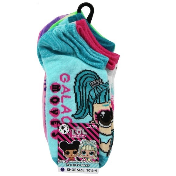 L.O.L. Surprise! Other - 6 pairs LOL socks